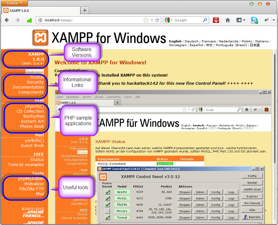 how to install elgg on xampp tutorial